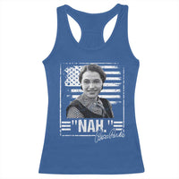 Rosa Parks Nah Quote Racerback Tank Top Black Movement Protest American Flag