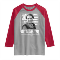 Rosa Parks Nah Quote Raglan Shirt Black Movement Protest American Flag