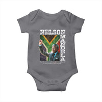 Nelson Mandela Quote Baby Onesie Real Leaders Must Be Ready To Sacrifice All For The Freedom