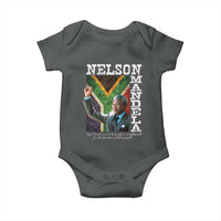 Nelson Mandela Quote Baby Onesie Real Leaders Must Be Ready To Sacrifice All For The Freedom