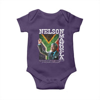 Nelson Mandela Quote Baby Onesie Real Leaders Must Be Ready To Sacrifice All For The Freedom