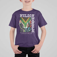 Nelson Mandela Quote T Shirt For Kid Real Leaders Must Be Ready To Sacrifice All For The Freedom