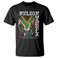 Nelson Mandela Quote T Shirt Real Leaders Must Be Ready To Sacrifice All For The Freedom