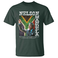 Nelson Mandela Quote T Shirt Real Leaders Must Be Ready To Sacrifice All For The Freedom