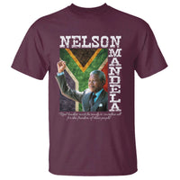 Nelson Mandela Quote T Shirt Real Leaders Must Be Ready To Sacrifice All For The Freedom