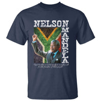 Nelson Mandela Quote T Shirt Real Leaders Must Be Ready To Sacrifice All For The Freedom