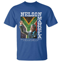 Nelson Mandela Quote T Shirt Real Leaders Must Be Ready To Sacrifice All For The Freedom