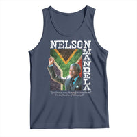 Nelson Mandela Quote Tank Top Real Leaders Must Be Ready To Sacrifice All For The Freedom