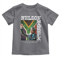 Nelson Mandela Quote Toddler T Shirt Real Leaders Must Be Ready To Sacrifice All For The Freedom