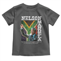 Nelson Mandela Quote Toddler T Shirt Real Leaders Must Be Ready To Sacrifice All For The Freedom