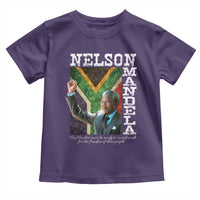 Nelson Mandela Quote Toddler T Shirt Real Leaders Must Be Ready To Sacrifice All For The Freedom