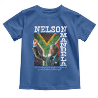 Nelson Mandela Quote Toddler T Shirt Real Leaders Must Be Ready To Sacrifice All For The Freedom