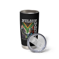 Nelson Mandela Quote Tumbler Cup Real Leaders Must Be Ready To Sacrifice All For The Freedom