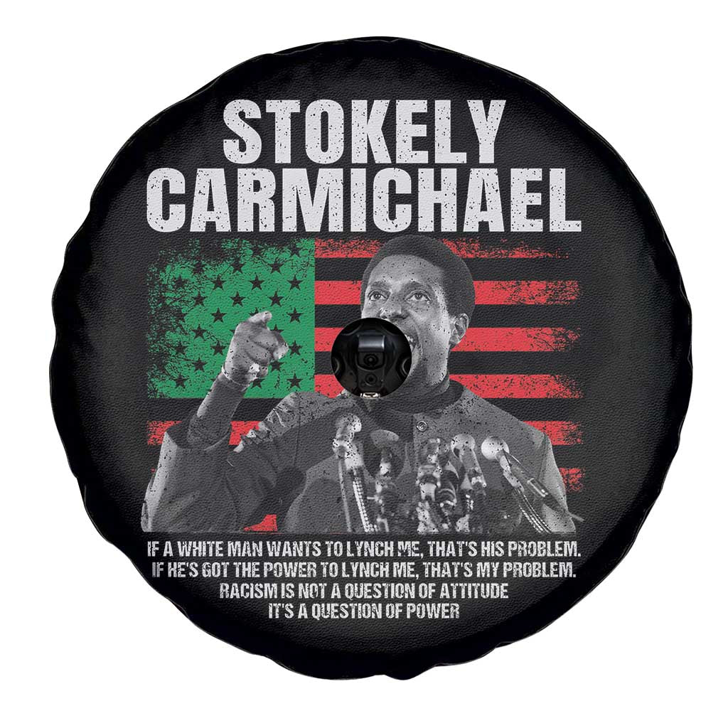 Stokely Carmichael Quote Spare Tire Cover Racism Is Not A Question Of Attitude It's A Question Of Power
