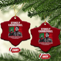 Stokely Carmichael Quote Ceramic Ornament Racism Is Not A Question Of Attitude It's A Question Of Power
