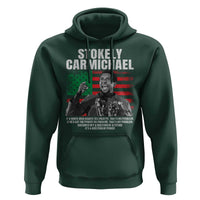 Stokely Carmichael Quote Hoodie Racism Is Not A Question Of Attitude It's A Question Of Power