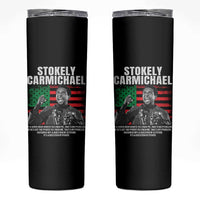 Stokely Carmichael Quote Skinny Tumbler Racism Is Not A Question Of Attitude It's A Question Of Power