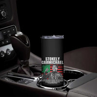 Stokely Carmichael Quote Skinny Tumbler Racism Is Not A Question Of Attitude It's A Question Of Power
