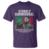 Stokely Carmichael Quote T Shirt Racism Is Not A Question Of Attitude It's A Question Of Power