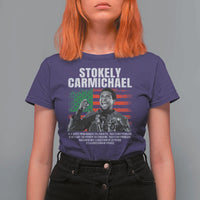 Stokely Carmichael Quote T Shirt For Women Racism Is Not A Question Of Attitude It's A Question Of Power