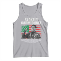 Stokely Carmichael Quote Tank Top Racism Is Not A Question Of Attitude It's A Question Of Power
