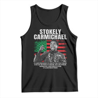 Stokely Carmichael Quote Tank Top Racism Is Not A Question Of Attitude It's A Question Of Power