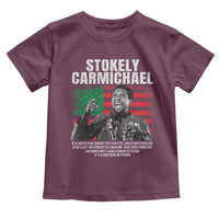Stokely Carmichael Quote Toddler T Shirt Racism Is Not A Question Of Attitude It's A Question Of Power