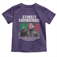 Stokely Carmichael Quote Toddler T Shirt Racism Is Not A Question Of Attitude It's A Question Of Power