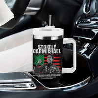 Stokely Carmichael Quote Tumbler With Handle Racism Is Not A Question Of Attitude It's A Question Of Power