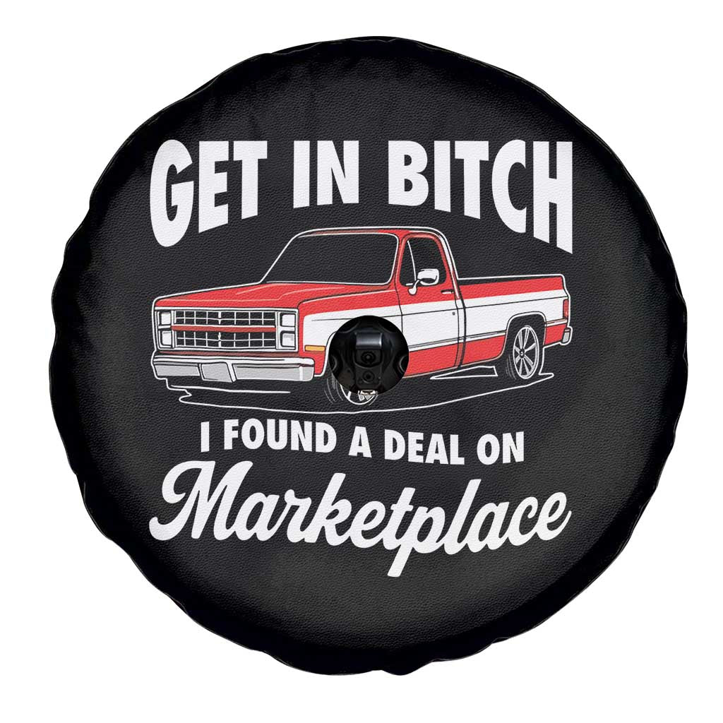 Funny Get in Bitch I Found A Deal On Marketplace Meme Spare Tire Cover - Wonder Print Shop