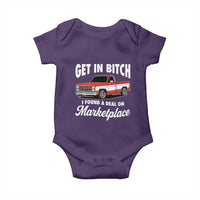 Funny Get in Bitch I Found A Deal On Marketplace Meme Baby Onesie - Wonder Print Shop