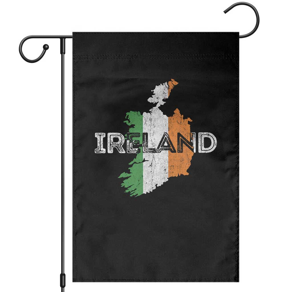 Vintage Irish Map Ireland Pride Souvenir Garden Flag