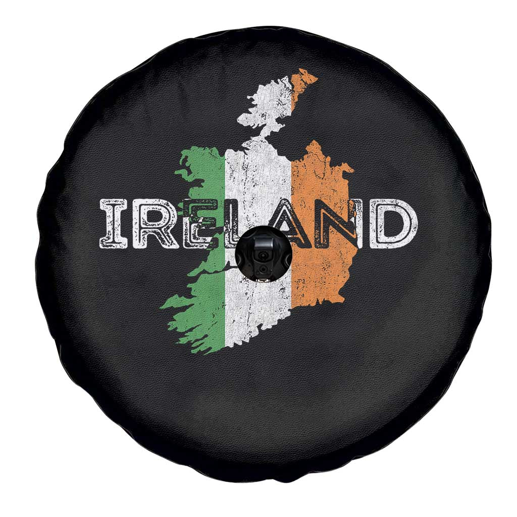 Vintage Irish Map Ireland Pride Souvenir Spare Tire Cover