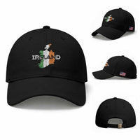 Vintage Irish Map Ireland Pride Souvenir Baseball Cap