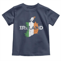 Vintage Irish Map Ireland Pride Souvenir Toddler T Shirt