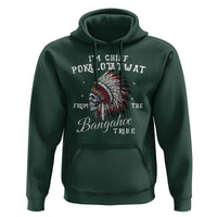I Am Chief Pokalotatwat From The Bangahoe Tribe Hoodie Funny Indigenous Native American Skull
