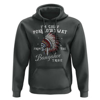 I Am Chief Pokalotatwat From The Bangahoe Tribe Hoodie Funny Indigenous Native American Skull