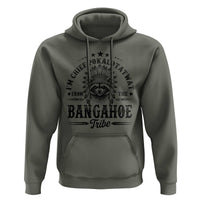 I Am Chief Pokalotatwat From The Bangahoe Tribe Hoodie Funny Native American Racoon