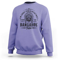 I Am Chief Pokalotatwat From The Bangahoe Tribe Sweatshirt Funny Native American Racoon