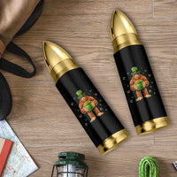 Funny St Patricks Day Bigfoot Lucky Pot Gold Sunglasses Sasquatch Bullet Tumbler