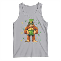 Funny St Patricks Day Bigfoot Lucky Pot Gold Sunglasses Sasquatch Tank Top