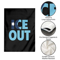 Minnesota Ice Out Garden Flag MN State Anti Ice Movement Protest Statement