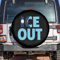 Minnesota Ice Out Spare Tire Cover MN State Anti Ice Movement Protest Statement