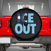 Minnesota Ice Out Spare Tire Cover MN State Anti Ice Movement Protest Statement
