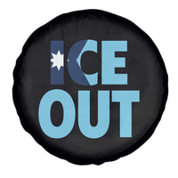 Minnesota Ice Out Spare Tire Cover MN State Anti Ice Movement Protest Statement