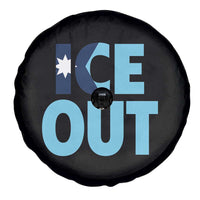 Minnesota Ice Out Spare Tire Cover MN State Anti Ice Movement Protest Statement