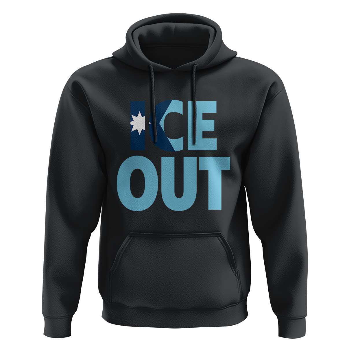 Minnesota Ice Out Hoodie MN State Anti Ice Movement Protest Statement