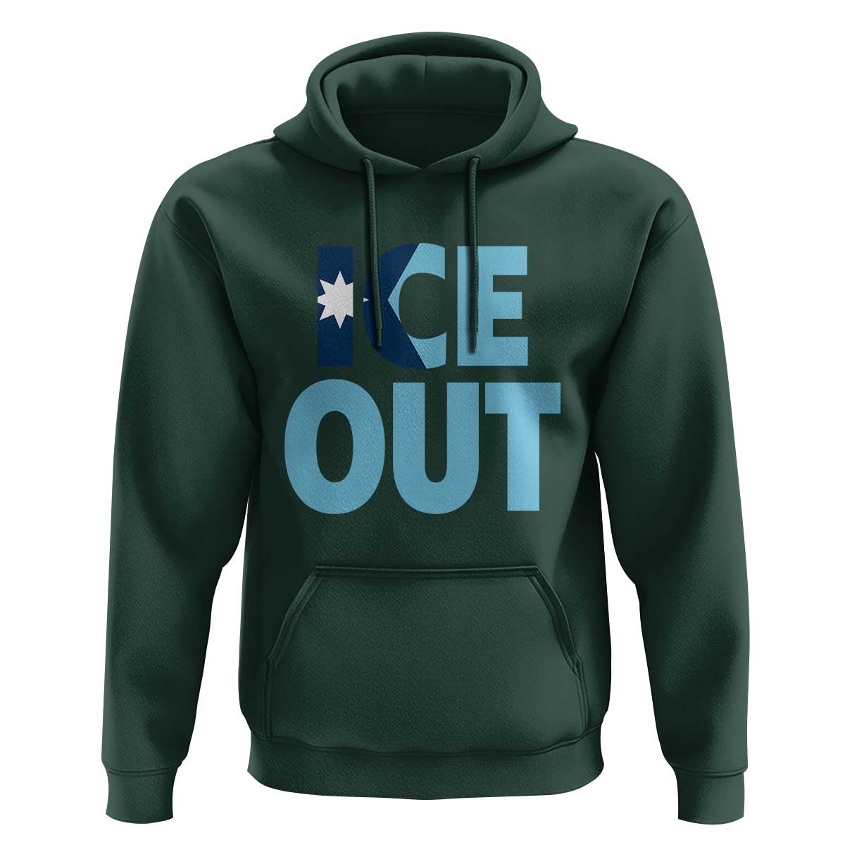 Minnesota Ice Out Hoodie MN State Anti Ice Movement Protest Statement