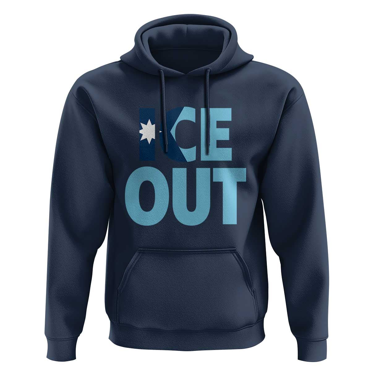 Minnesota Ice Out Hoodie MN State Anti Ice Movement Protest Statement