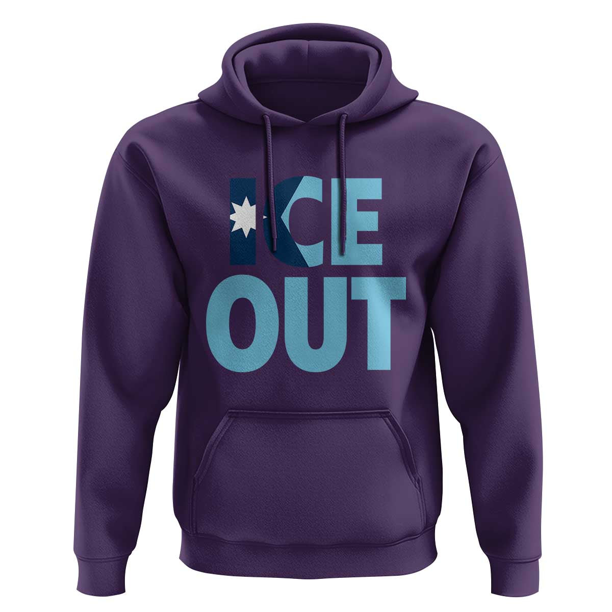 Minnesota Ice Out Hoodie MN State Anti Ice Movement Protest Statement